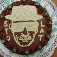 Breaking bad na słodko, czyli czekoladowy tort urodzinowy z Heisenbergiem