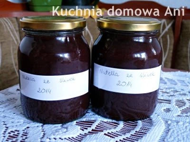 Nutella ze śliwek / Czekośliwka