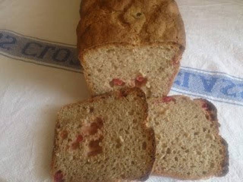 razowy chleb z borówką czerwoną