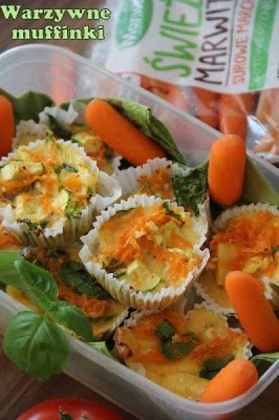Warzywne babeczki - zdrowy lunch