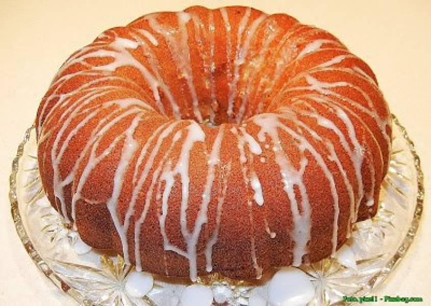 Babka herbaciana z miodem.