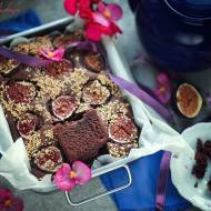 Ciasto czekoladowe z figami