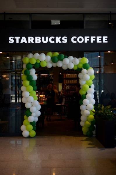 Otwarcie pierwszej kawiarni Starbucks w Łodzi