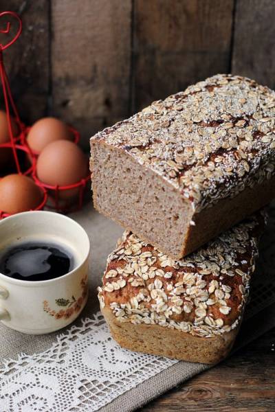 Chleb żytni na zakwasie bez zagniatania…