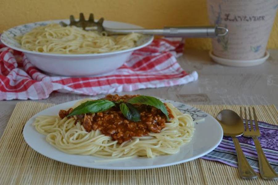 Spaghetti bolognese