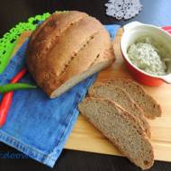 Chleb pszenno - żytni na drożdżach z prażoną cebulką