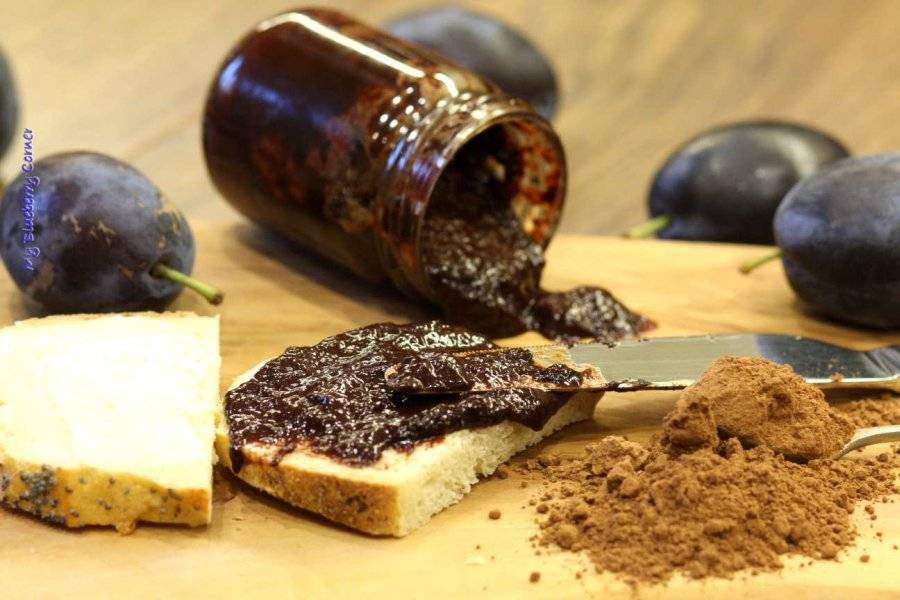 Śliwki w czekoladzie – smarowidło