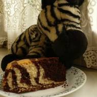 Ciasto Zebra (prostsza wersja)