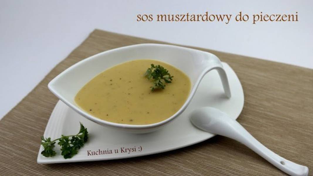 Sos musztardowy do pieczeni