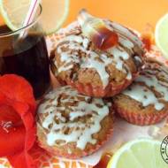 Muffinki czekoladowo-orzechowe z coca-colą