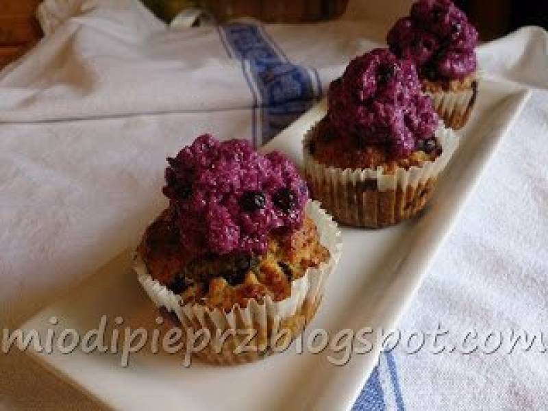 jagodowe muffiny