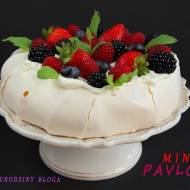 Mini Pavlova, na Urodziny Bloga.
