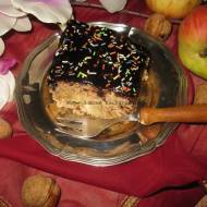 Ciasto orzechowo-jabłkowe