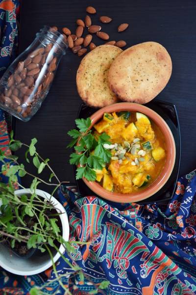 Dietetyczne curry z dynią