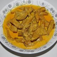 Schab w sosie curry