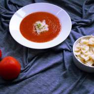 Pomidorowa zupa z soczewicy