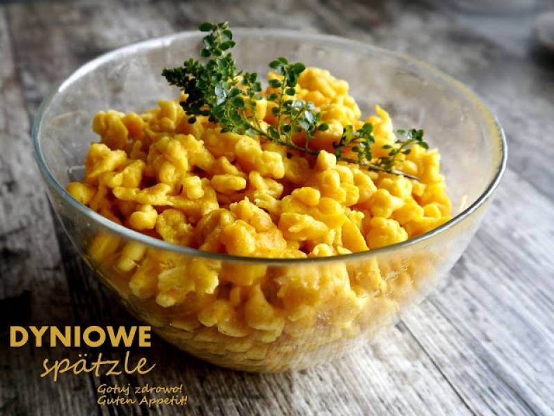 Dyniowe spätzle