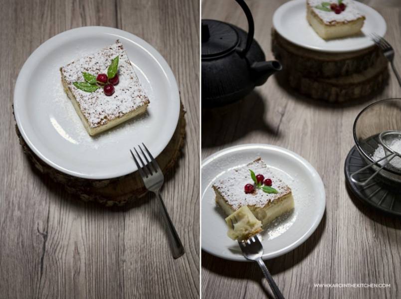 ‘Magiczne ciasto’ – jedno ciasto, po upieczeniu – trzy różne warstwy!