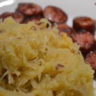 Panczkraut abo ciapkapusta (Śląskie danie regionalne na bazie ziemniaków i kapusty)