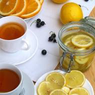 Cytryny w rumie do herbaty
