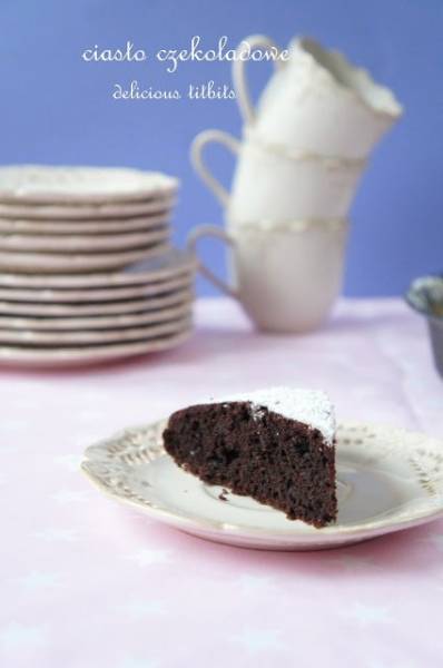 Ciasto czekoladowe z burkami