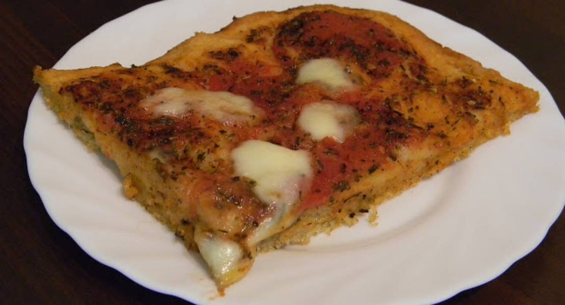 Włoska pizza Margherita - przepis podstawowy (bezglutenowa)