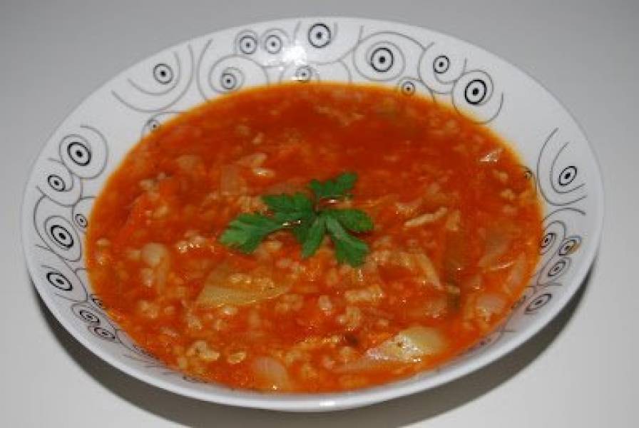 Zupa gołąbkowa