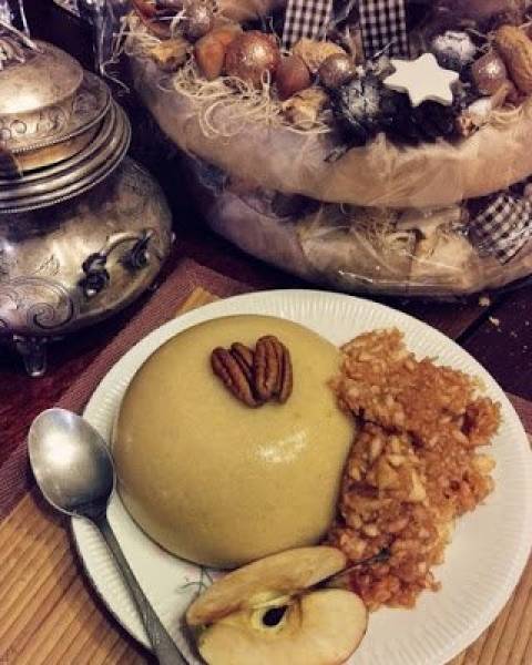 Cynamonowy pudding z polenty