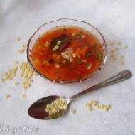 Zupa ze świeżych pomidorów