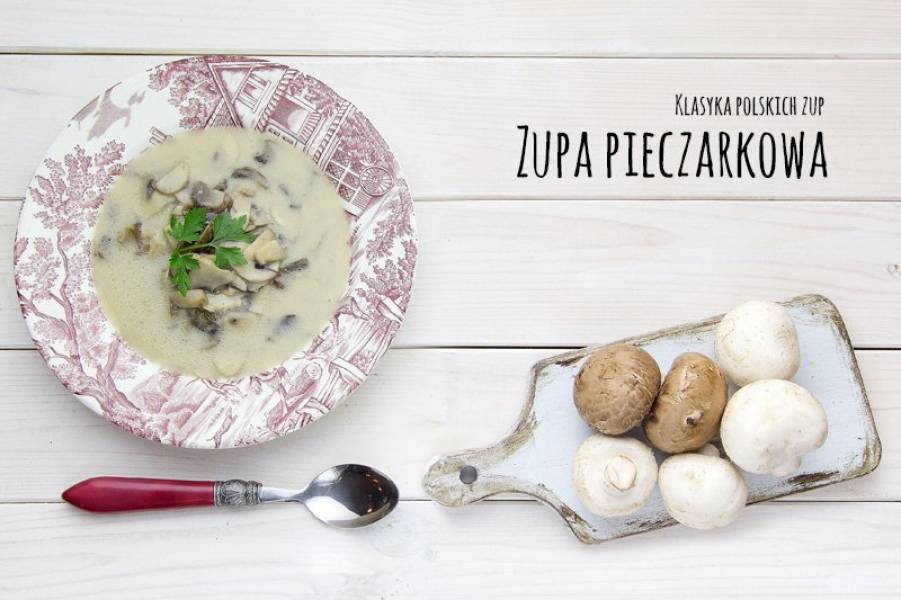 Zupa pieczarkowa