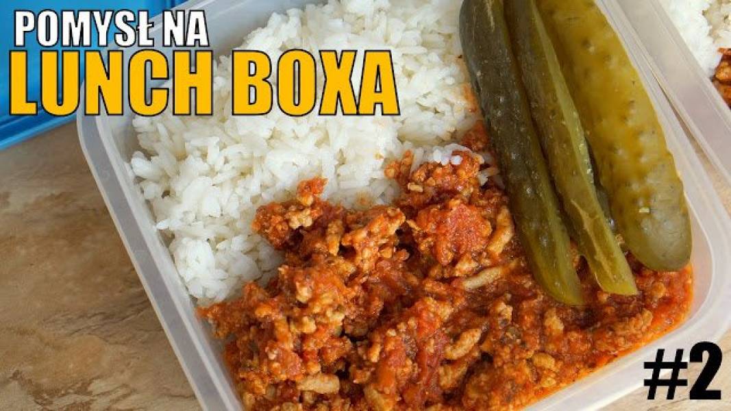 Pomysł na Lunch Boxa #2 - Ryż po Bolońsku