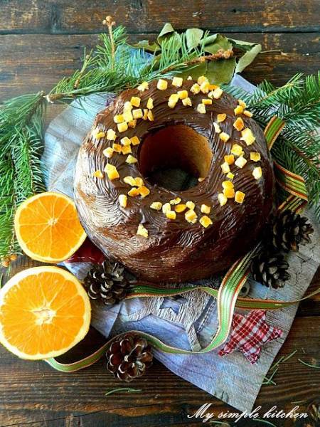 Babka pomarańczowo-czekoladowa