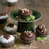 Muffiny czekoladowe z...czekoladą