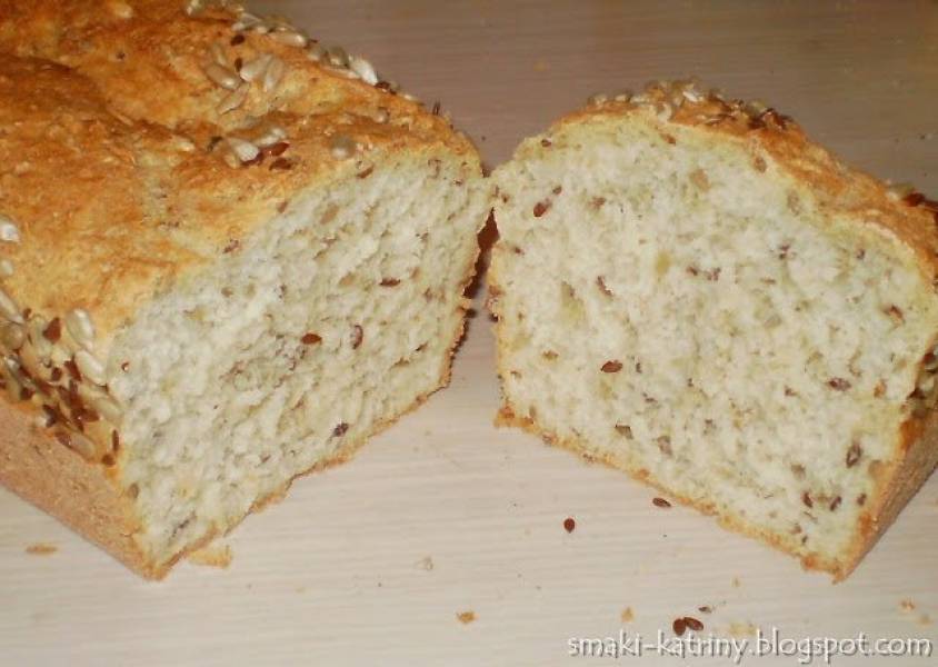 wspaniały i zdrowy chleb, bez wyrastania :-)