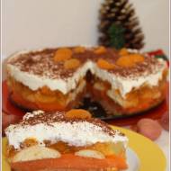 Cytrusowy deser w wersji świątecznej