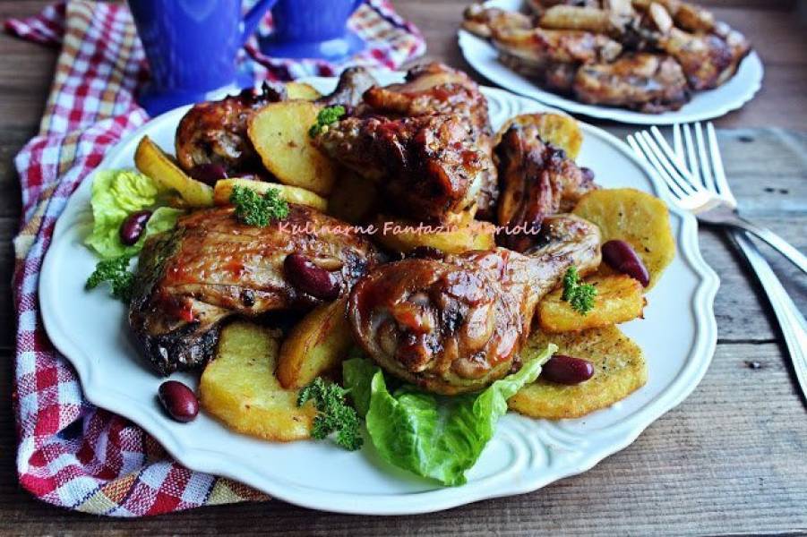 KURCZAK  W   SOSIE  BARBECUE