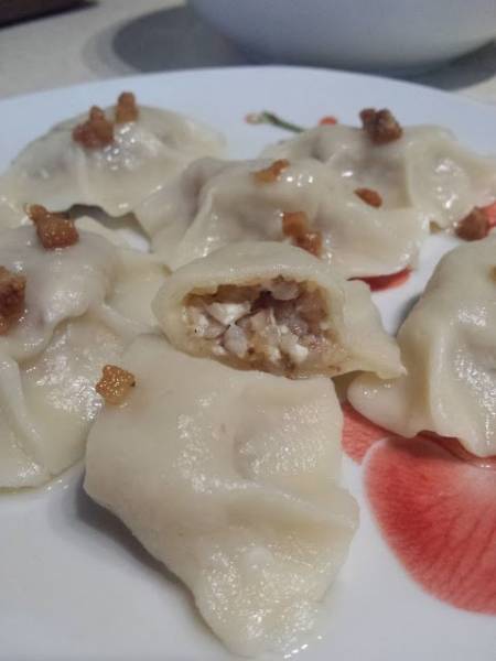 PIEROGI Z KASZĄ GRYCZANĄ