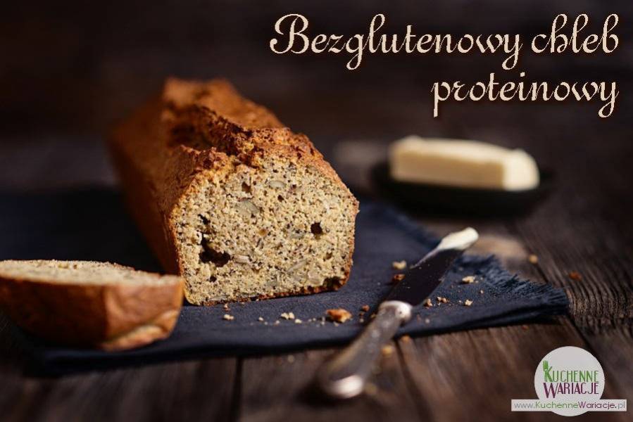 Bezglutenowy chleb proteinowy