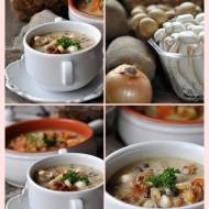 Zupa ziemniaczana z grzybami