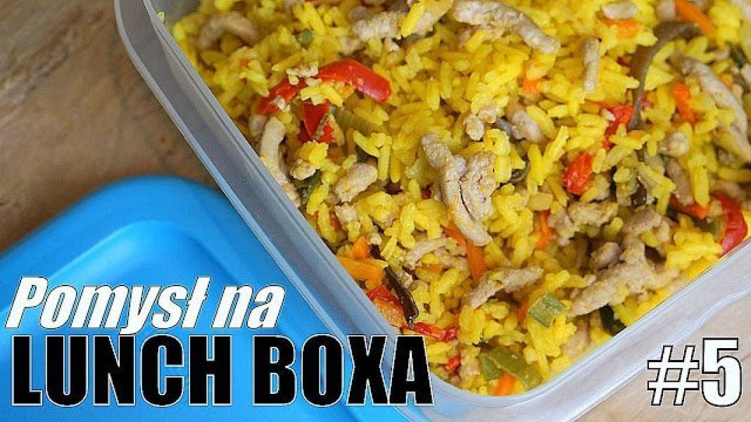 Pomysł na Lunch Boxa #5 - Wieprzowina po Chińsku