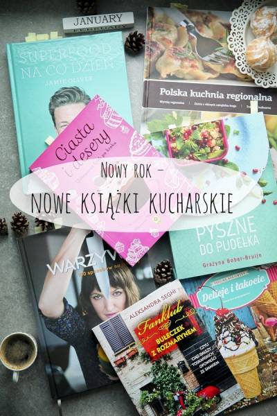 Nowy rok – nowe książki kucharskie