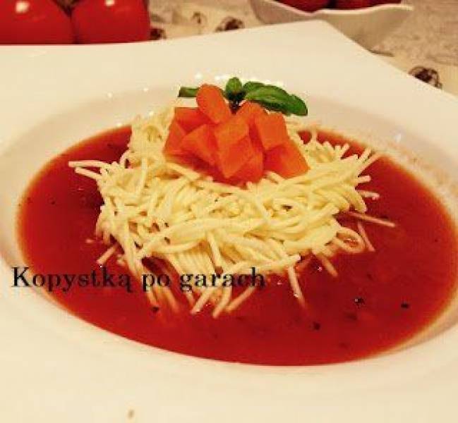 Zupa pomidorowa-jak u mamy