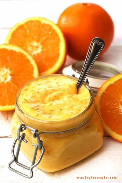 Orange curd - krem pomarańczowy