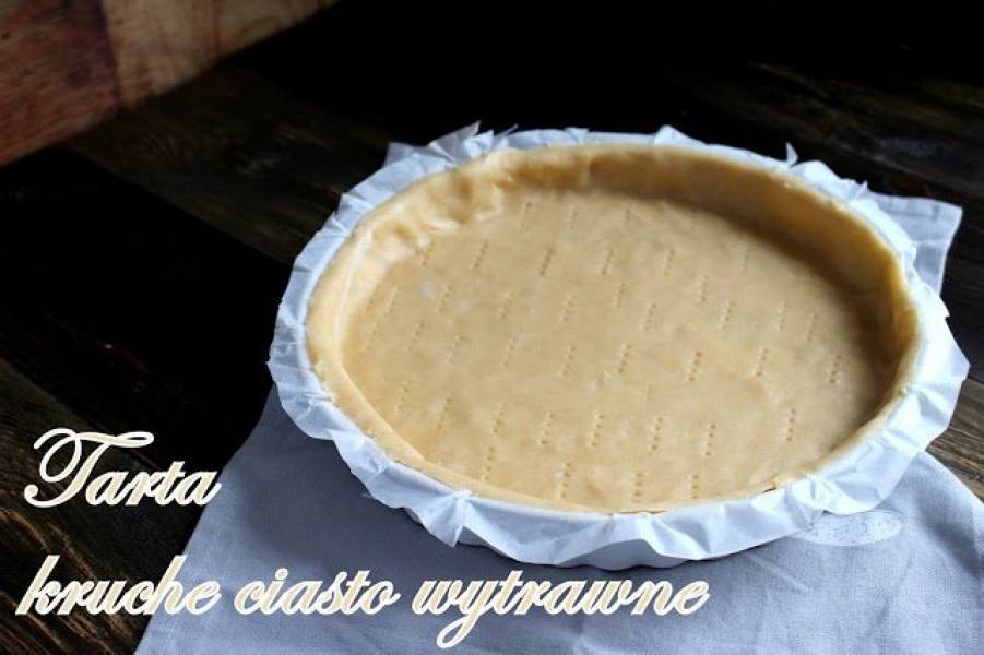 Tarta - kruche ciasto wytrawne