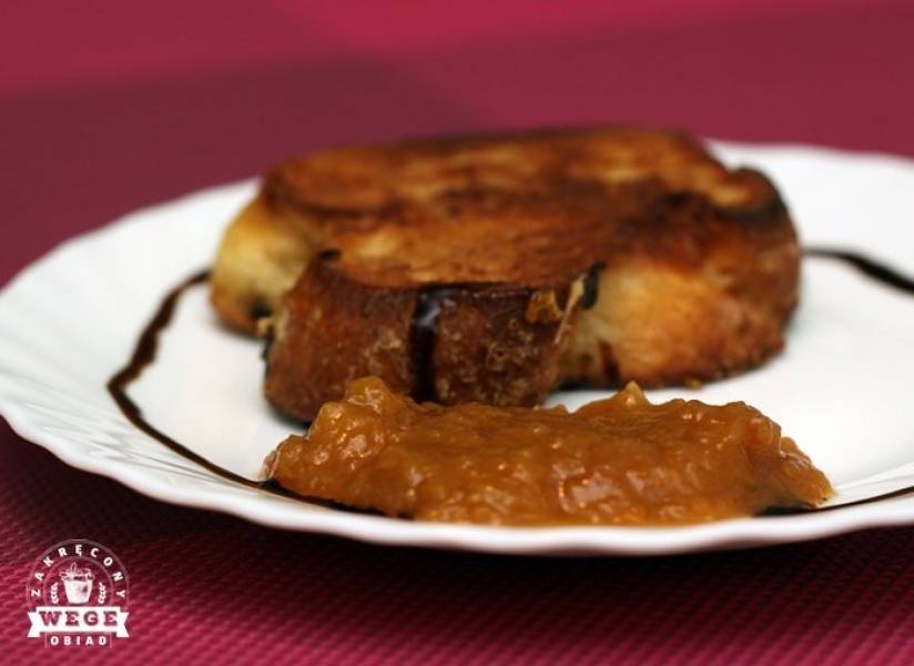 Francuskie tosty z chałki lub ciasta drożdżowego