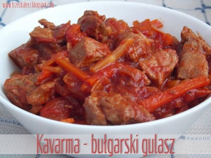 Kavarma – bułgarski gulasz wieprzowy