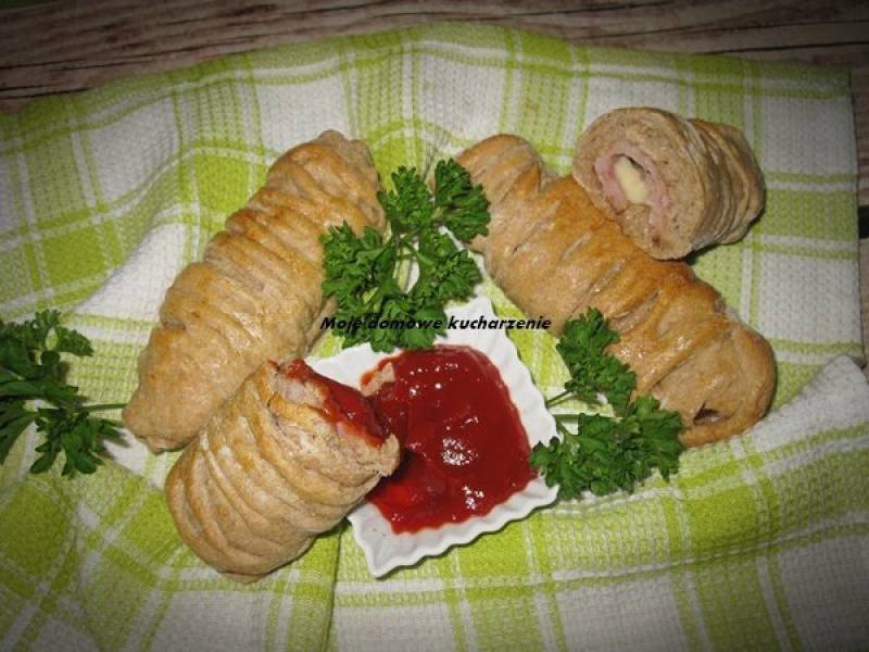 Hot dogi - ciasto z dodatkiem oleju rzepakowego