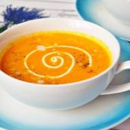 Zupa krem marchewkowy z pomarańczową nutą
