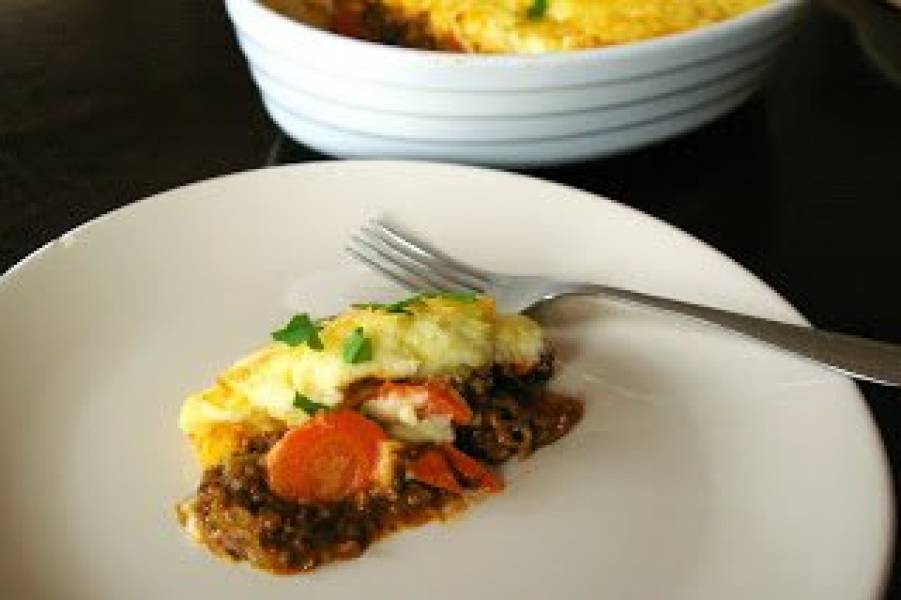 Zapiekanka wiejska - cottage pie.