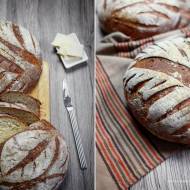 Domowy chleb pszenny. Najprostszy – bez wyrabiania